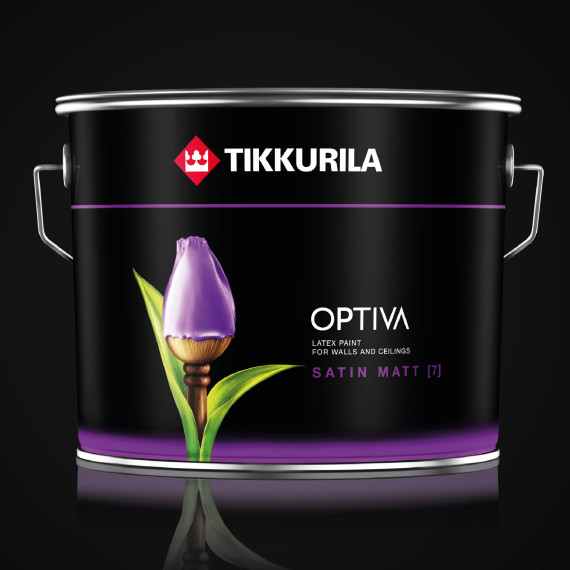 Optiva - redesign opakowań — Tikkurila