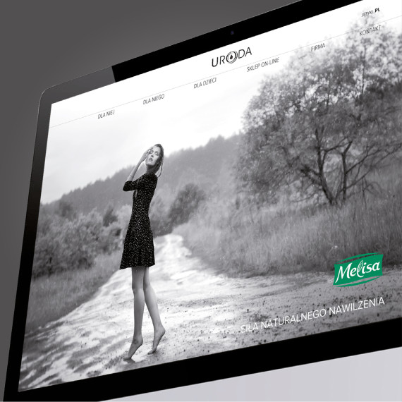 Strona internetowa i sklep — Uroda